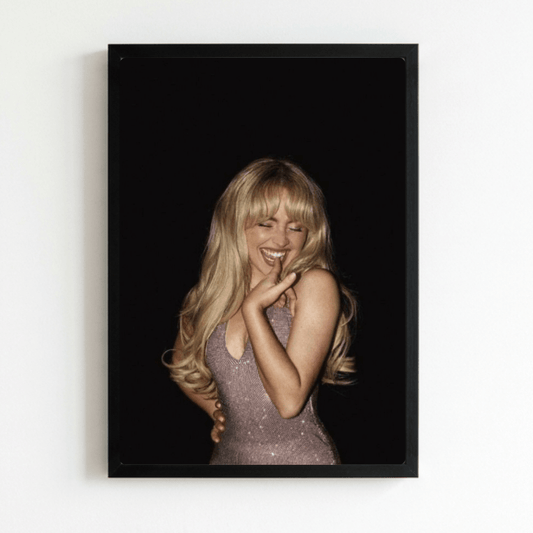 Sabrina Carpenter Poster with Frame - Vibes DistrictSabrina Carpenter Poster with Frame poster NeroVibes District