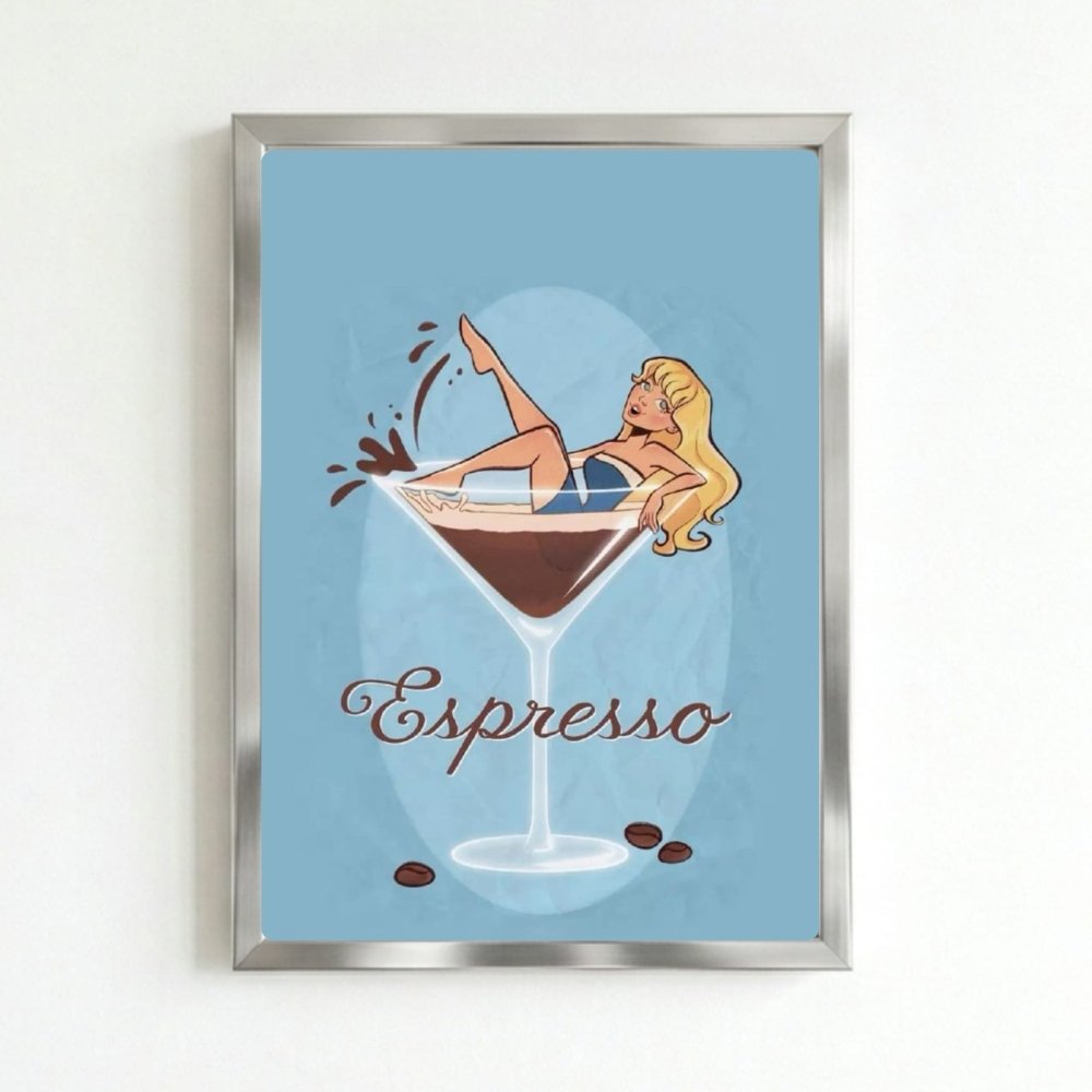 Sabrina Carpenter Poster with Frame - Vibes DistrictSabrina Carpenter Poster with Frame poster SilverVibes District