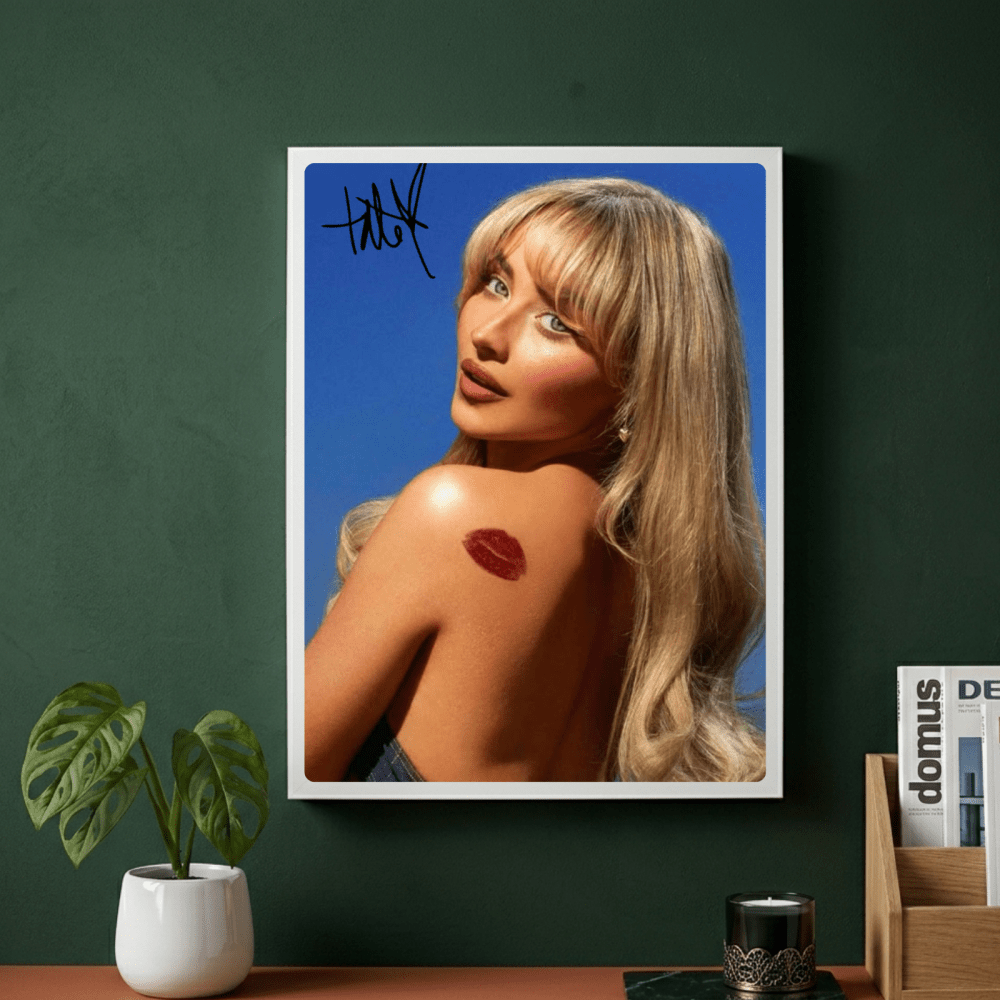 Sabrina Carpenter - Short N Sweet Poster with Frame - Vibes DistrictSabrina Carpenter - Short N Sweet Poster with Frame poster GoldVibes District