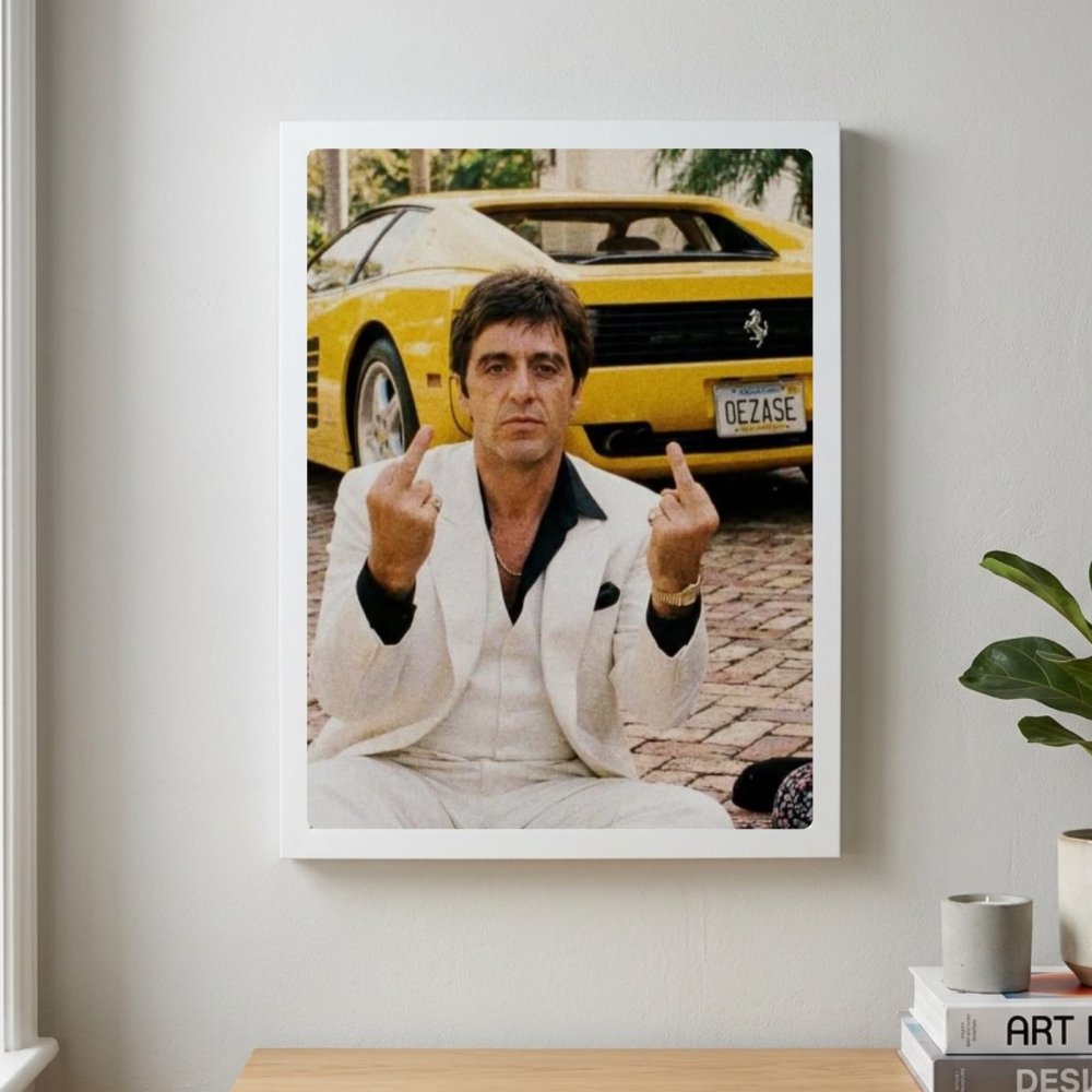 scarface - Vibes Districtscarface poster GoldVibes District