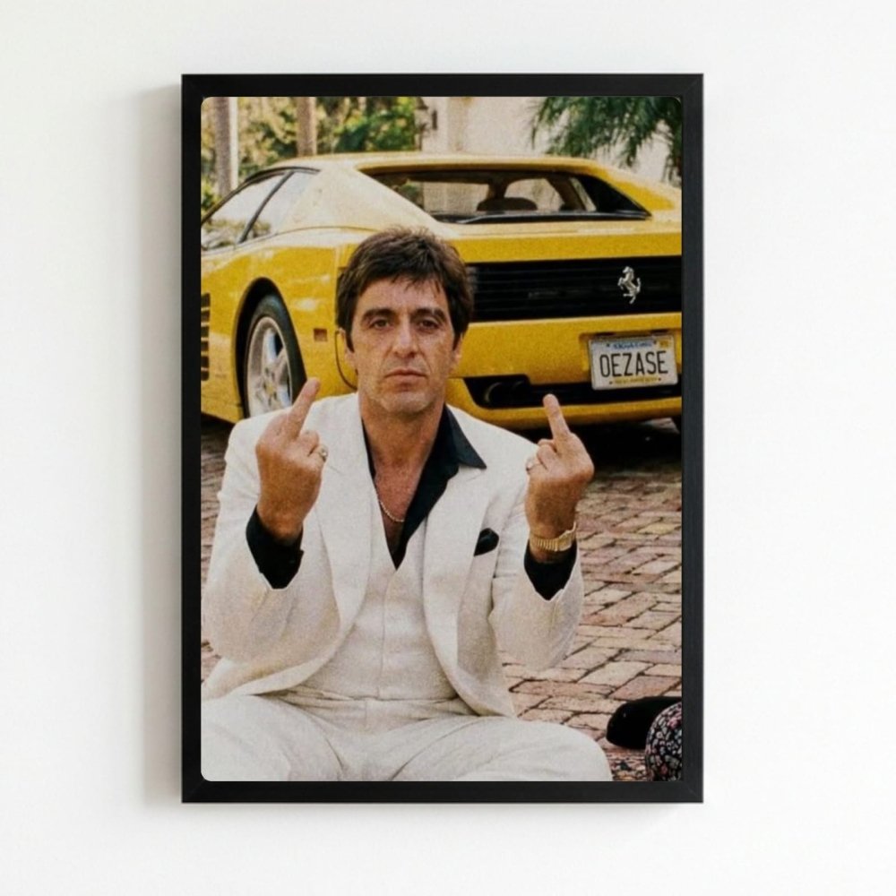 scarface - Vibes Districtscarface poster NeroVibes District
