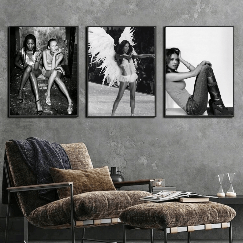 Set: adriana lima - Vibes DistrictSet: adriana lima Two A4, one A3Vibes District