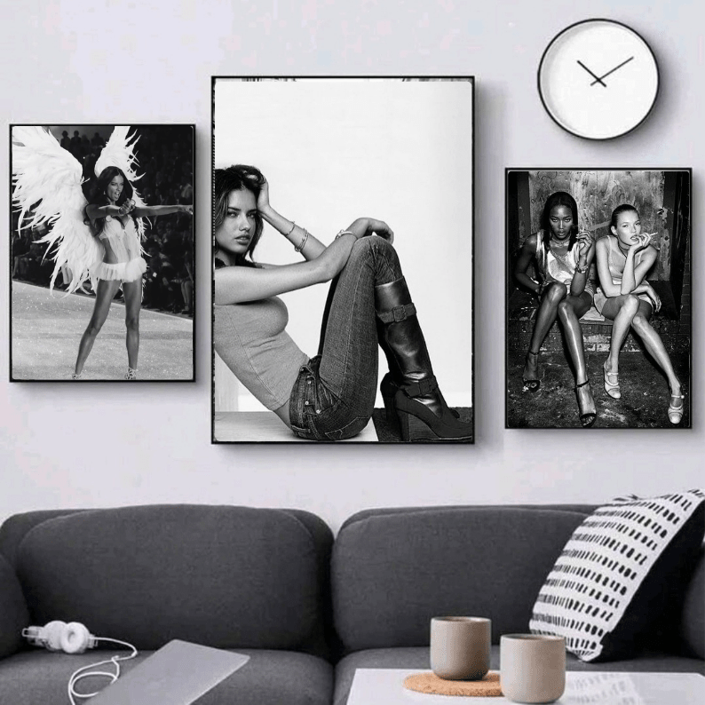 Set: adriana lima - Vibes DistrictSet: adriana lima Two A4, one A3Vibes District