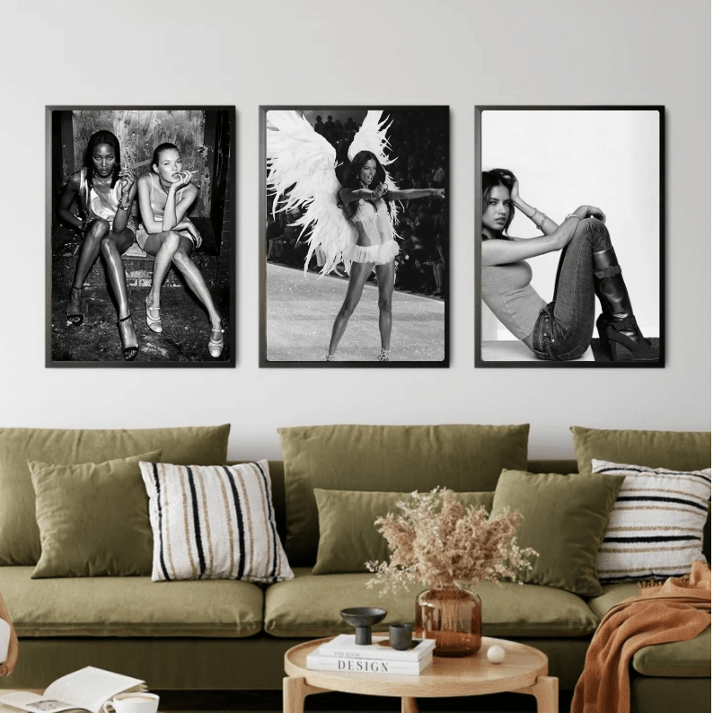 Set: adriana lima - Vibes DistrictSet: adriana lima Two A4, one A3Vibes District