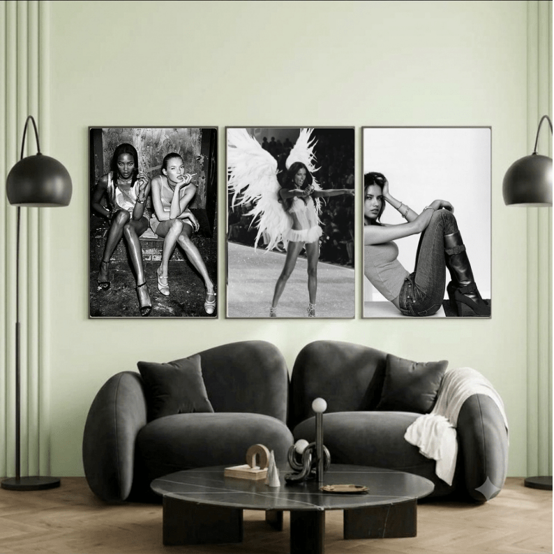 Set: adriana lima - Vibes DistrictSet: adriana lima Two A4, one A3Vibes District