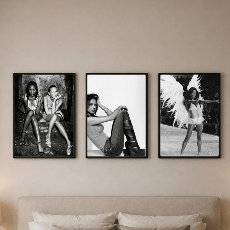 Set: adriana lima - Vibes DistrictSet: adriana lima Two A4, one A3Vibes District