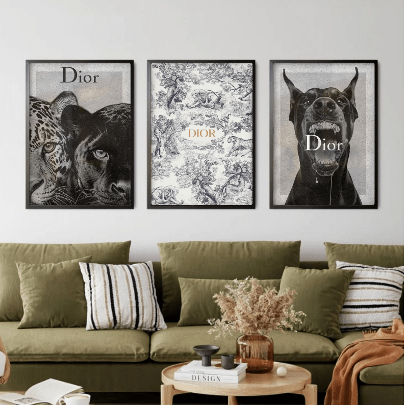 Set: luxury brand - Vibes DistrictSet: luxury brand Two A4, one A3Vibes District
