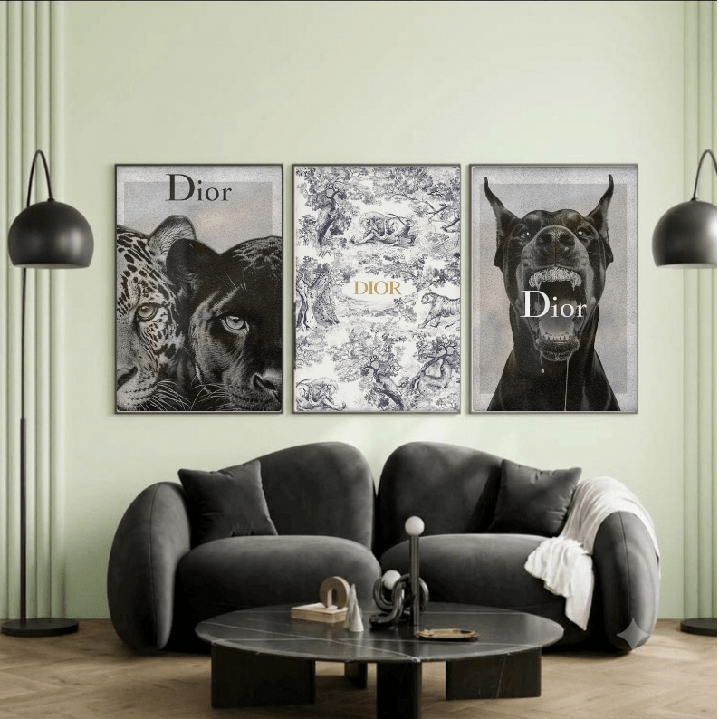Set: luxury brand - Vibes DistrictSet: luxury brand Two A4, one A3Vibes District