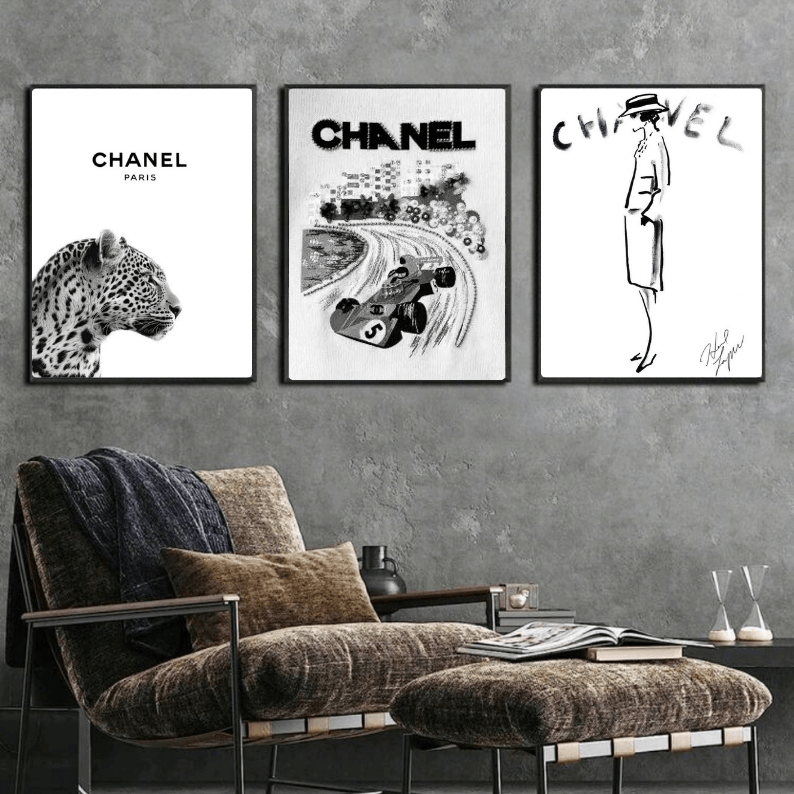 Set: luxury brand - Vibes DistrictSet: luxury brand Two A4, one A3Vibes District