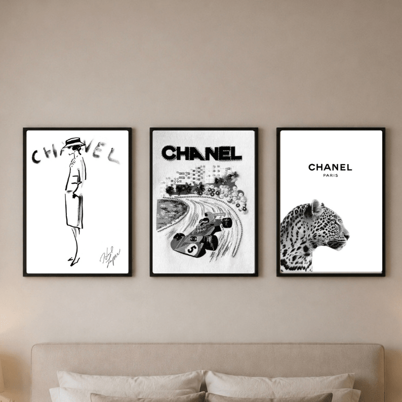 Set: luxury brand - Vibes DistrictSet: luxury brand Two A4, one A3Vibes District
