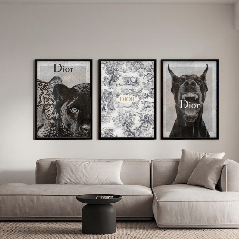 Set: luxury brand - Vibes DistrictSet: luxury brand Two A4, one A3Vibes District