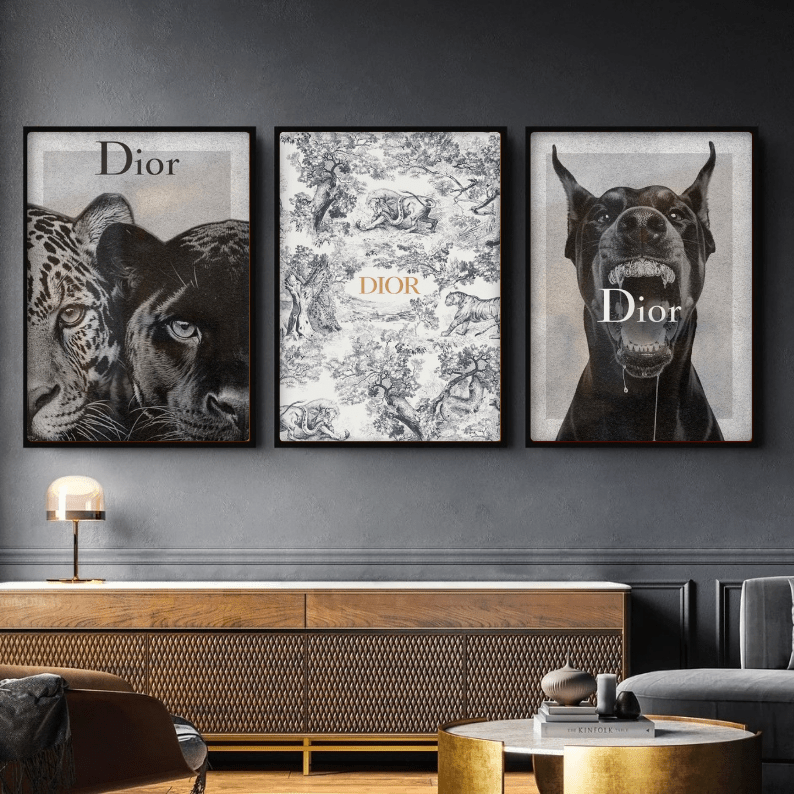 Set: luxury brand - Vibes DistrictSet: luxury brand Two A4, one A3Vibes District