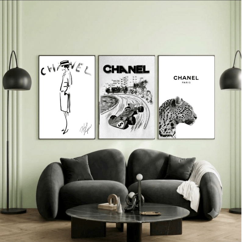 Set: luxury brand - Vibes DistrictSet: luxury brand Two A4, one A3Vibes District