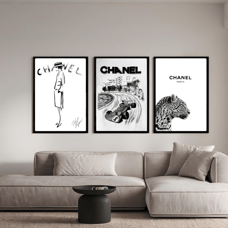 Set: luxury brand - Vibes DistrictSet: luxury brand Two A4, one A3Vibes District
