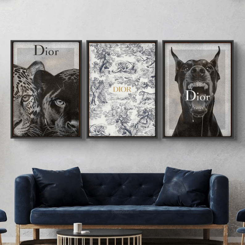 Set: luxury brand - Vibes DistrictSet: luxury brand Two A4, one A3Vibes District