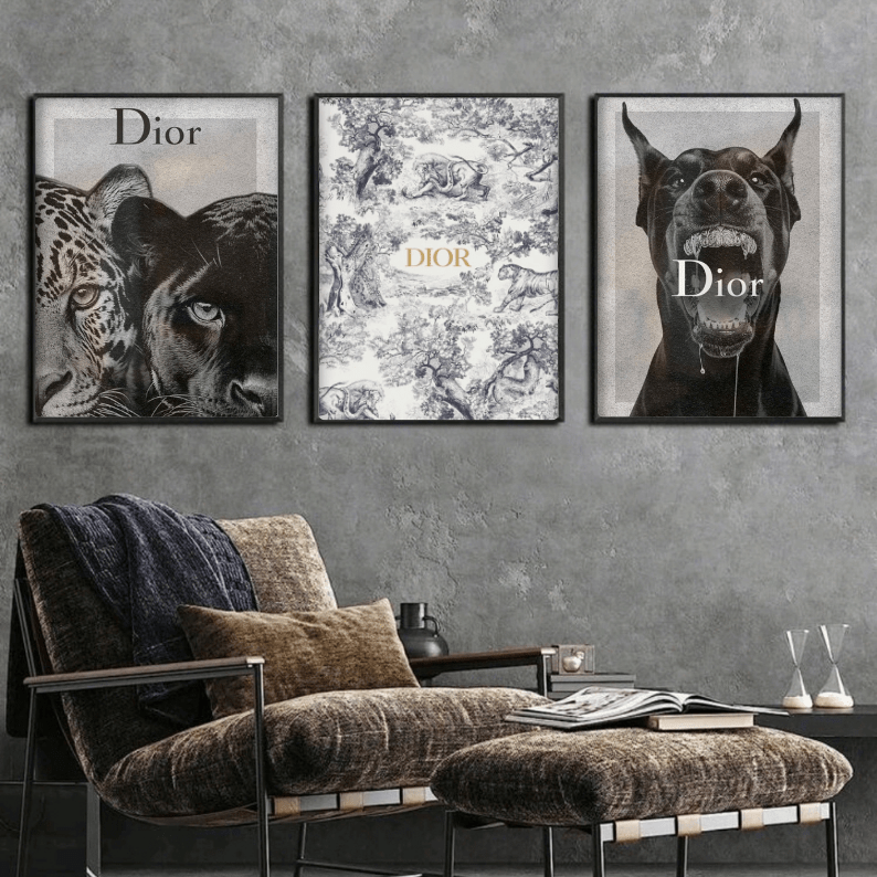 Set: luxury brand - Vibes DistrictSet: luxury brand Two A4, one A3Vibes District