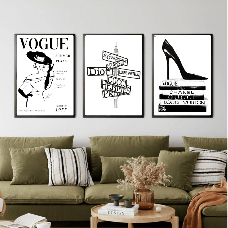 Set: luxury brand, vogue - Vibes DistrictSet: luxury brand, vogue A4Vibes District