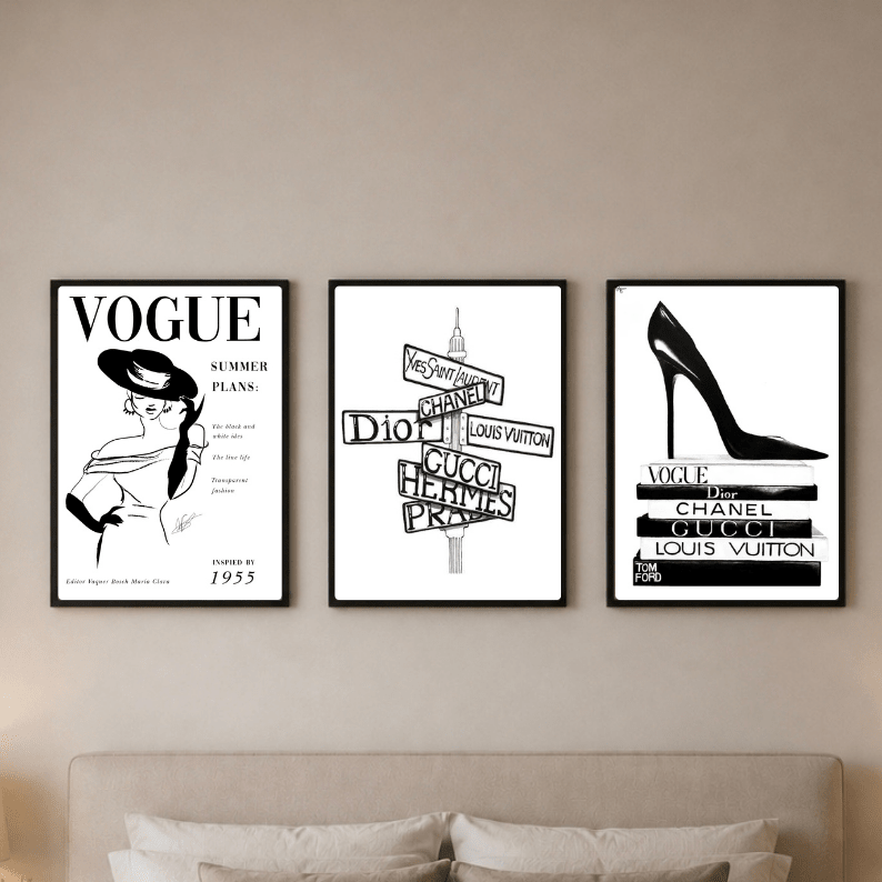 Set: luxury brand, vogue - Vibes DistrictSet: luxury brand, vogue A4Vibes District