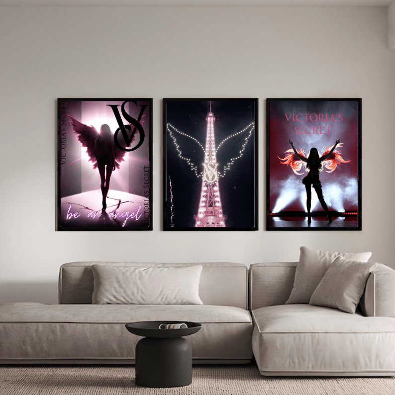Set: victorias secret - Vibes DistrictSet: victorias secret Two A4, one A3Vibes District