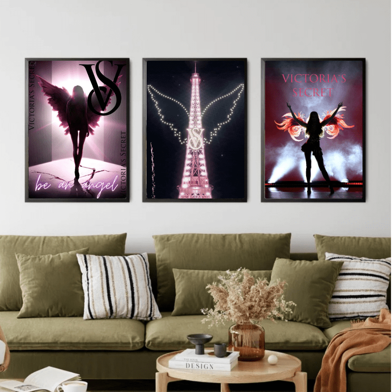 Set: victorias secret - Vibes DistrictSet: victorias secret Two A4, one A3Vibes District