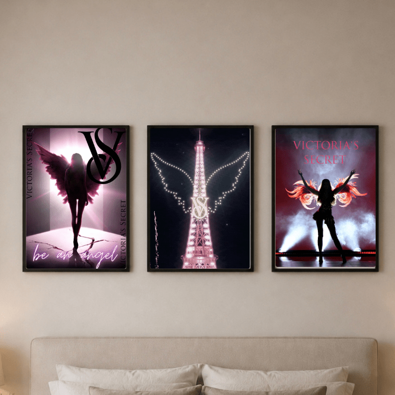 Set: victorias secret - Vibes DistrictSet: victorias secret Two A4, one A3Vibes District