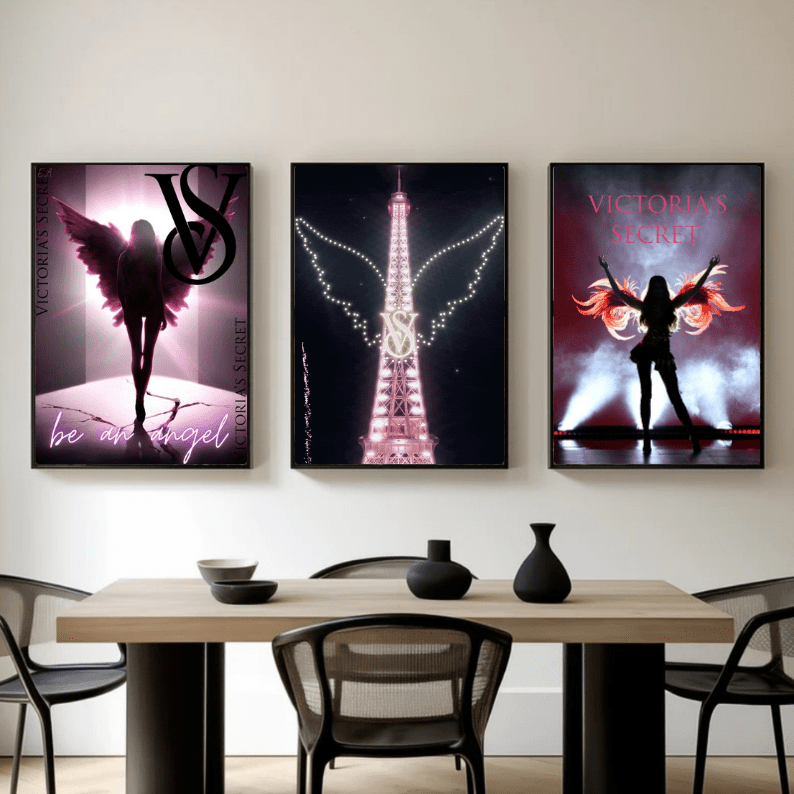 Set: victorias secret - Vibes DistrictSet: victorias secret Two A4, one A3Vibes District