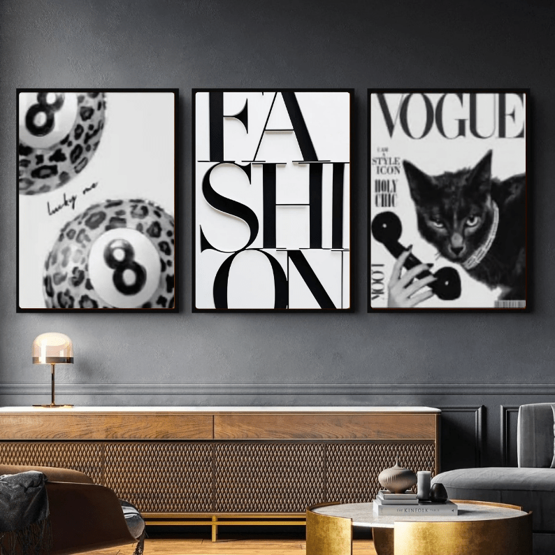 Set: vogue fashion - Vibes DistrictSet: vogue fashion Two A4, one A3Vibes District