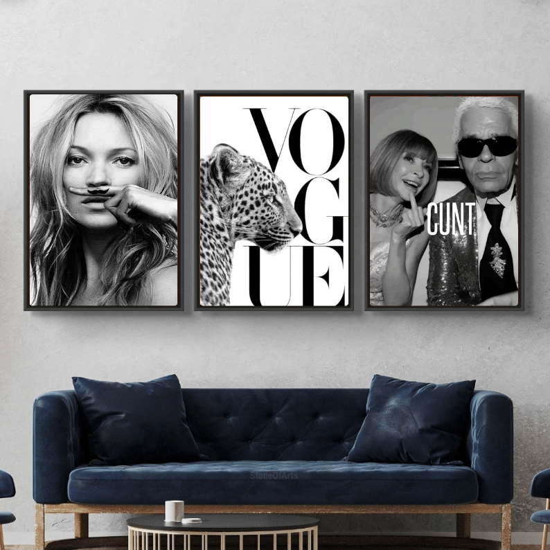 Set: vogue, kate moss, anna wintour, karl lagerfeld - Vibes DistrictSet: vogue, kate moss, anna wintour, karl lagerfeld A4Vibes District