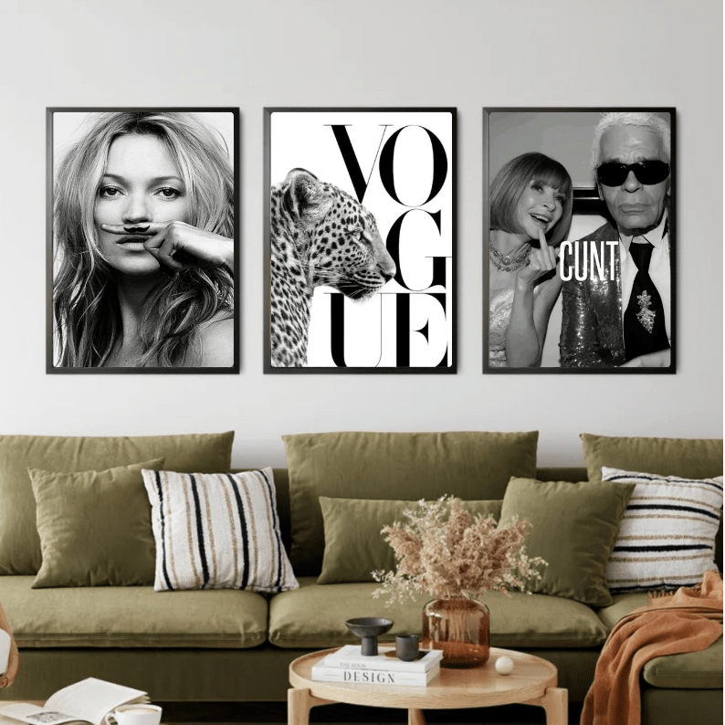 Set: vogue, kate moss, anna wintour, karl lagerfeld - Vibes DistrictSet: vogue, kate moss, anna wintour, karl lagerfeld A4Vibes District