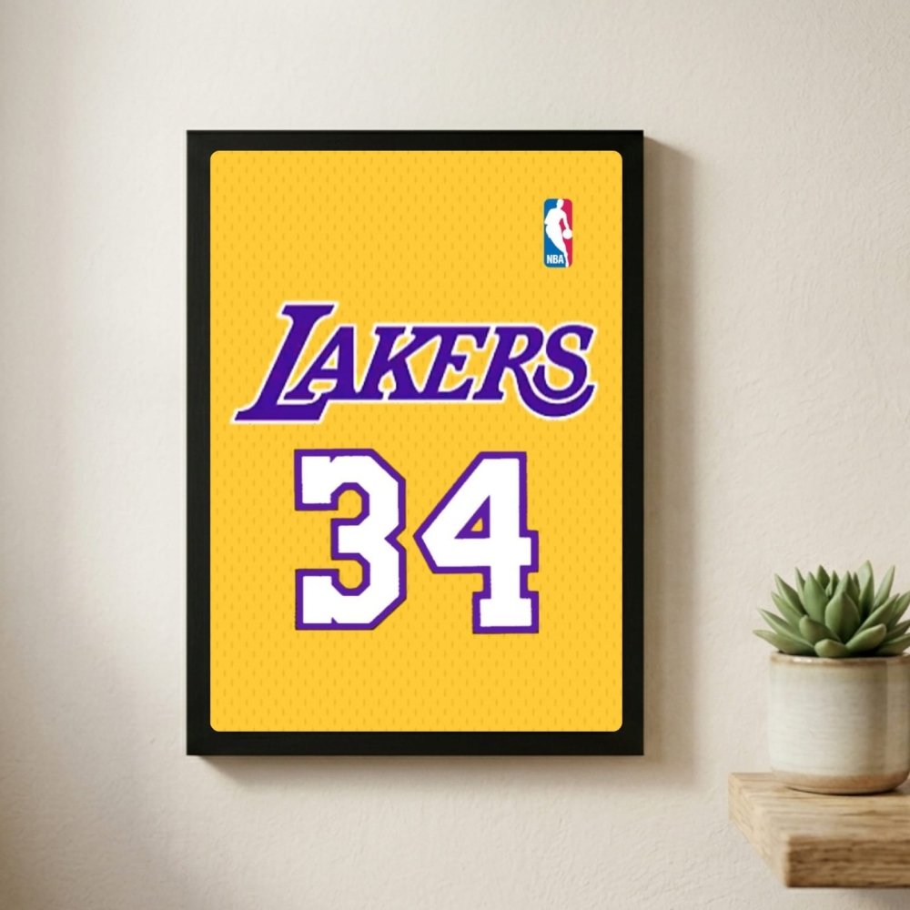 Shaquille O'Neal - Basket - Vibes DistrictShaquille O'Neal - Basket poster GoldVibes District