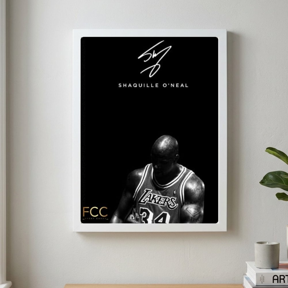Shaquille O'Neal - Basket - Vibes DistrictShaquille O'Neal - Basket poster NeroVibes District