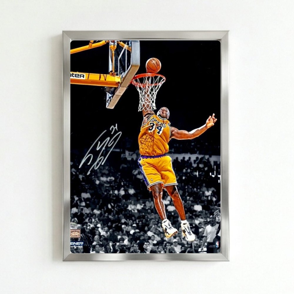 Shaquille O'Neal - Basket - Vibes DistrictShaquille O'Neal - Basket poster SilverVibes District