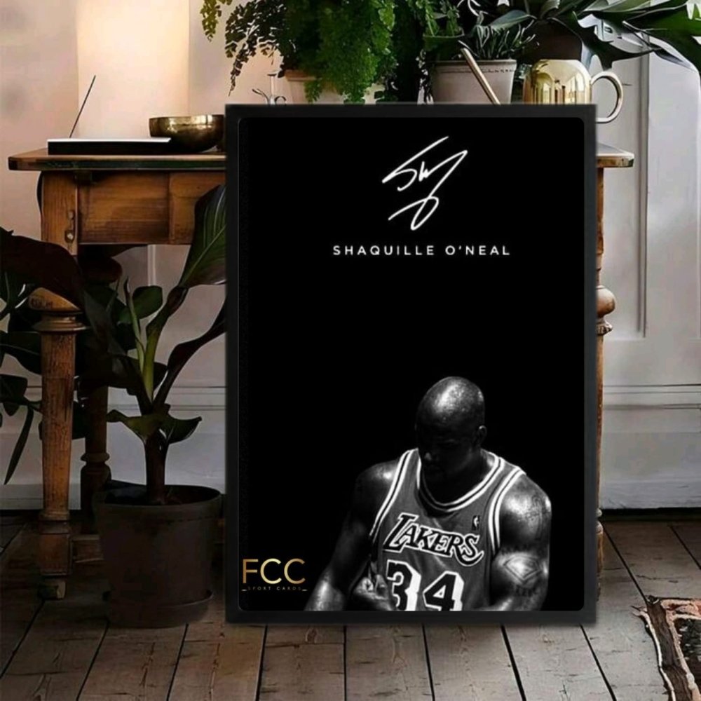Shaquille O'Neal - Basket - Vibes DistrictShaquille O'Neal - Basket poster NeroVibes District
