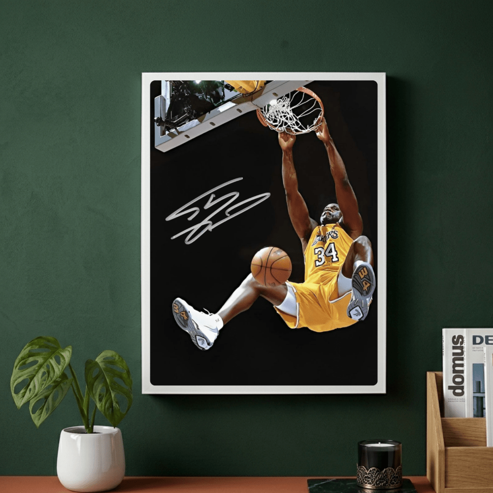 Shaquille O'Neal - Basket - Vibes DistrictShaquille O'Neal - Basket poster GoldVibes District