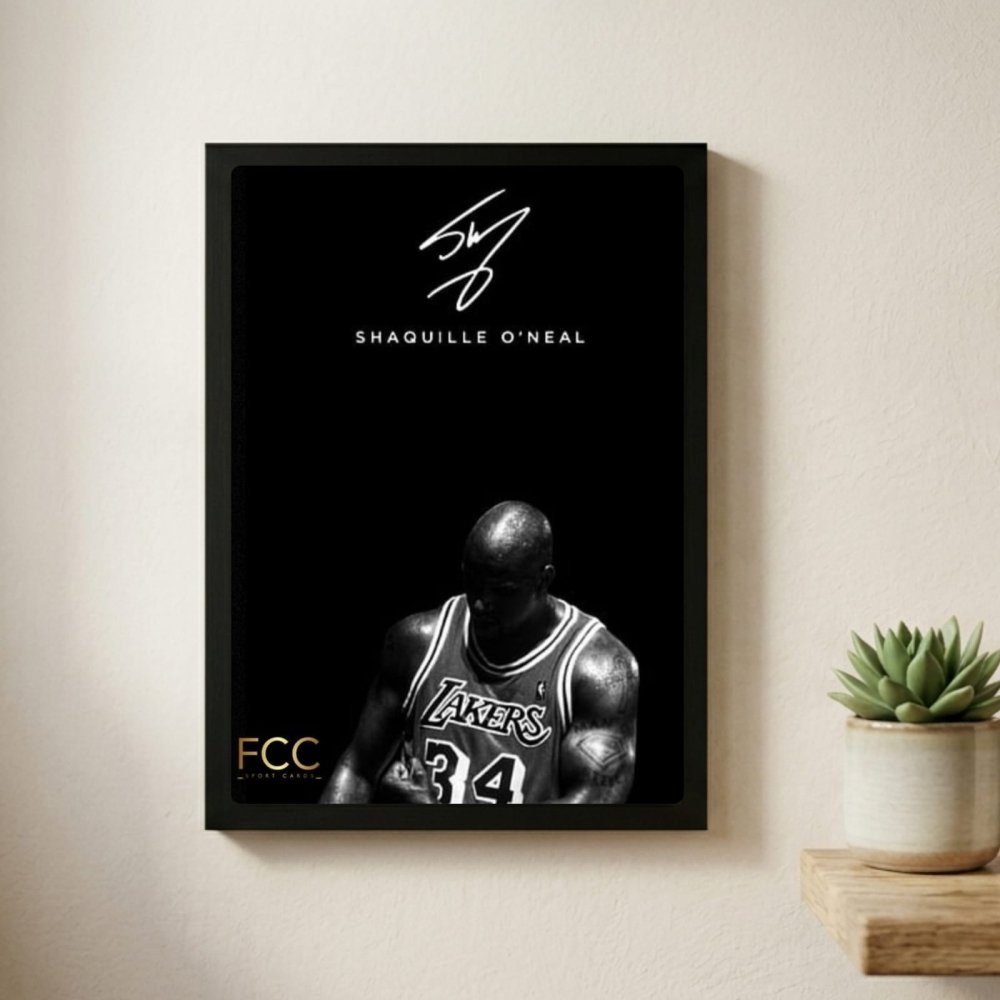 Shaquille O'Neal - Basket - Vibes DistrictShaquille O'Neal - Basket poster NeroVibes District