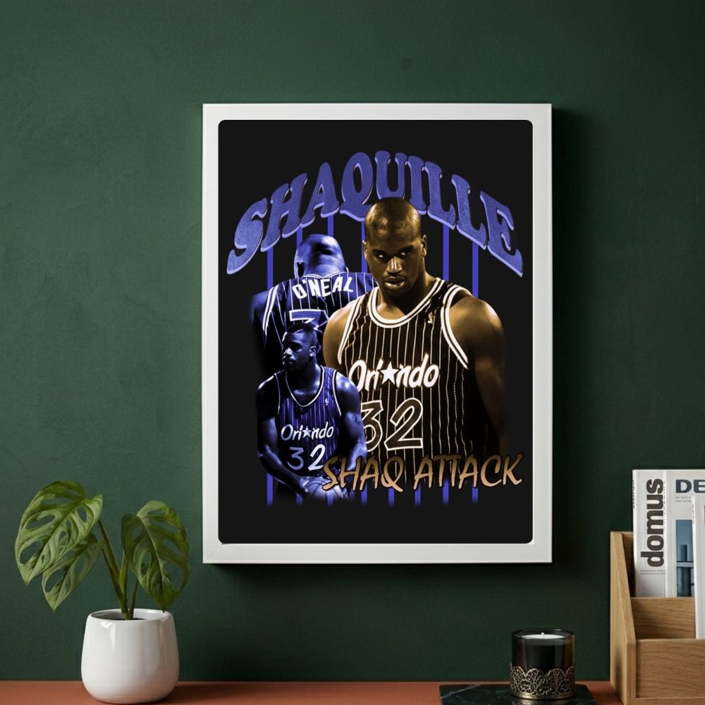 Shaquille O'Neal - Basket - Vibes DistrictShaquille O'Neal - Basket poster GoldVibes District
