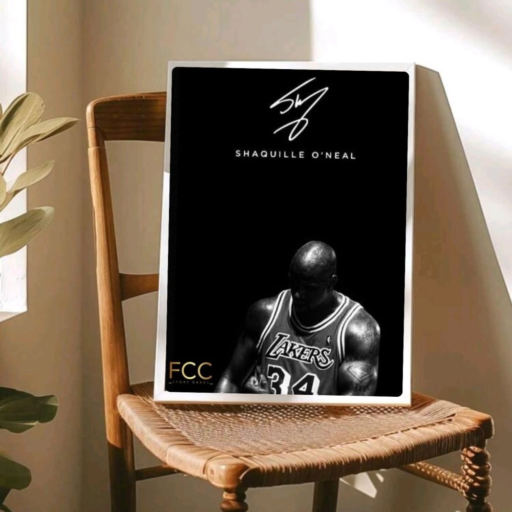 Shaquille O'Neal - Basket - Vibes DistrictShaquille O'Neal - Basket poster NeroVibes District