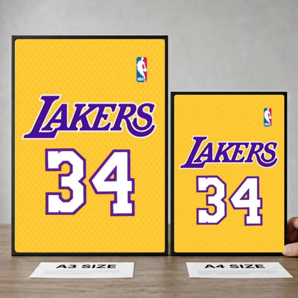 Shaquille O'Neal - Basket - Vibes DistrictShaquille O'Neal - Basket poster GoldVibes District