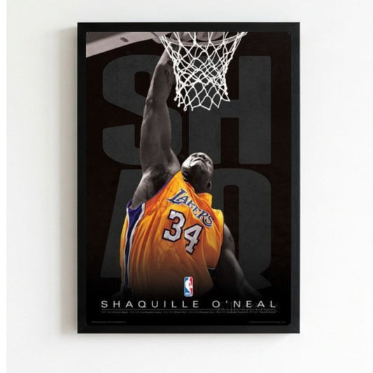Shaquille O'Neal - Basket - Vibes DistrictShaquille O'Neal - Basket poster NeroVibes District