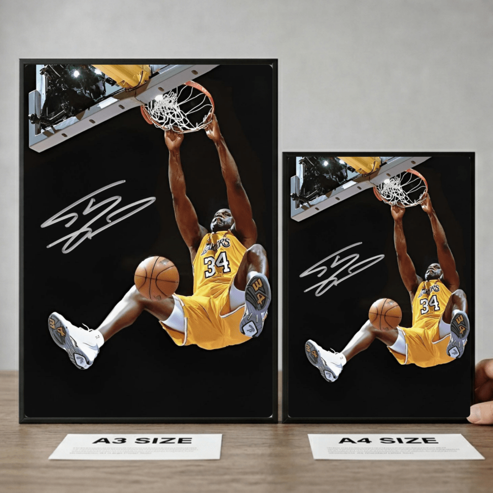 Shaquille O'Neal - Basket - Vibes DistrictShaquille O'Neal - Basket poster GoldVibes District