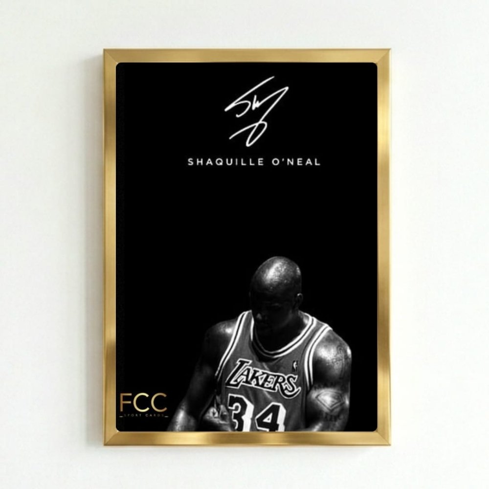 Shaquille O'Neal - Basket - Vibes DistrictShaquille O'Neal - Basket poster NeroVibes District