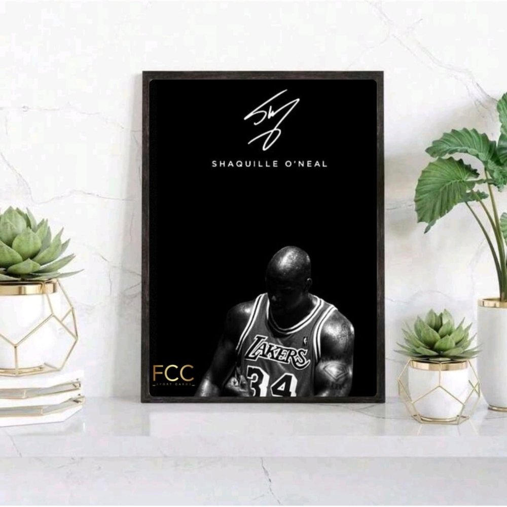 Shaquille O'Neal - Basket - Vibes DistrictShaquille O'Neal - Basket poster NeroVibes District