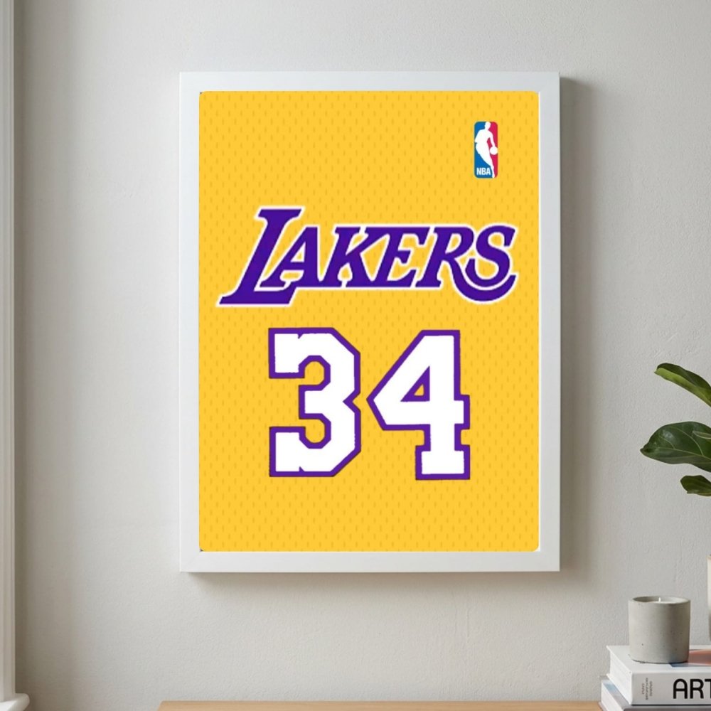 Shaquille O'Neal - Basket - Vibes DistrictShaquille O'Neal - Basket poster GoldVibes District