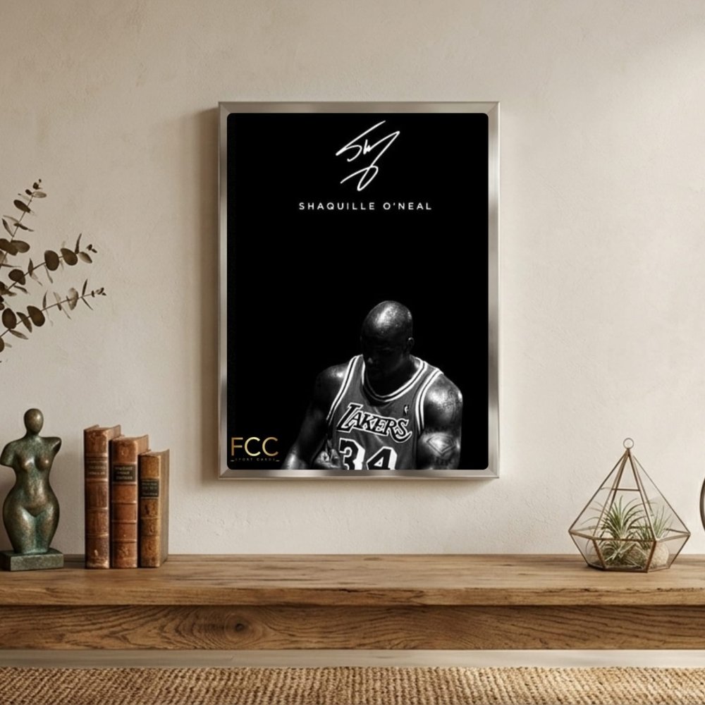 Shaquille O'Neal - Basket - Vibes DistrictShaquille O'Neal - Basket poster NeroVibes District