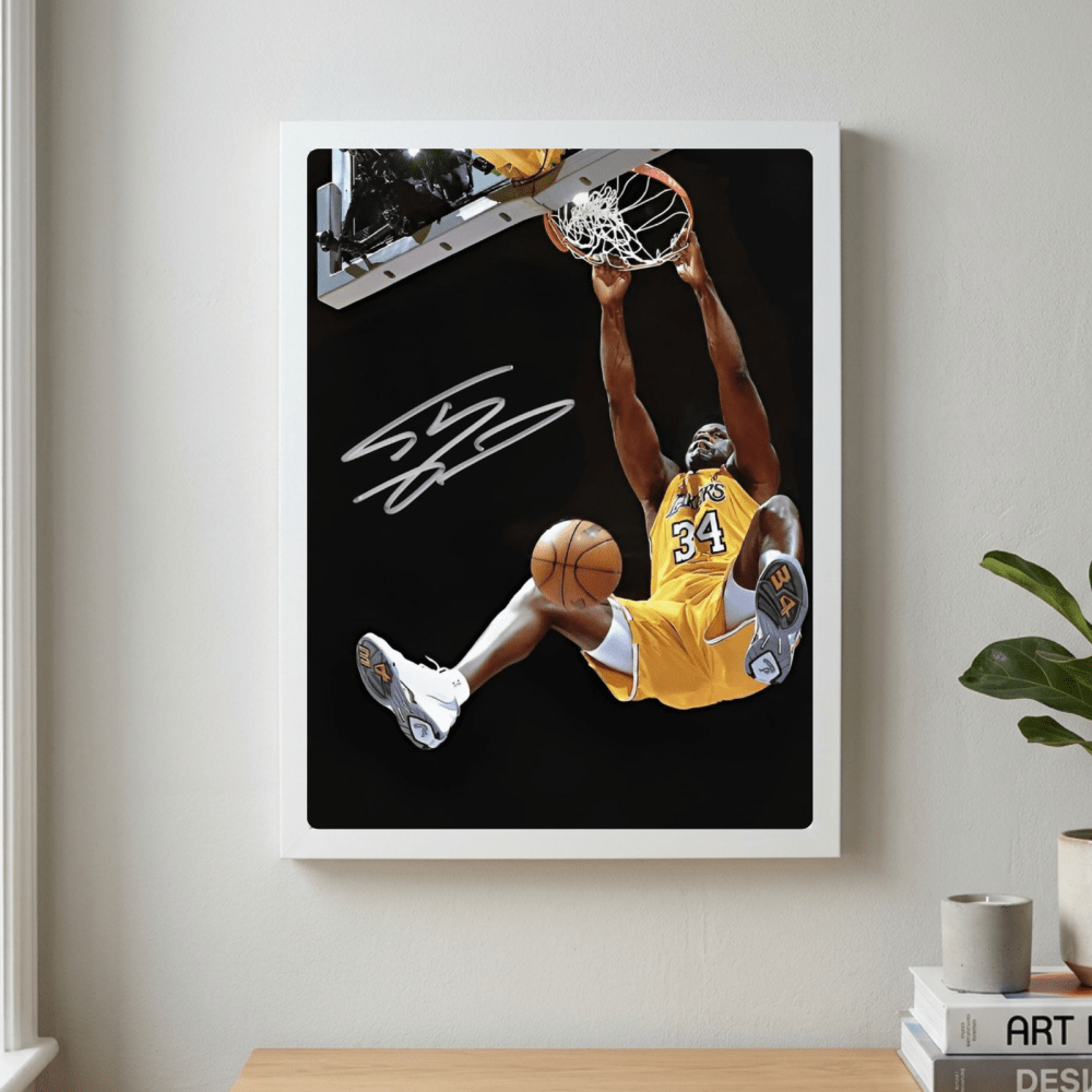Shaquille O'Neal - Basket - Vibes DistrictShaquille O'Neal - Basket poster GoldVibes District