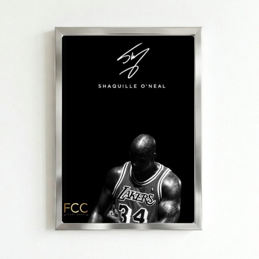 Shaquille O'Neal - Basket - Vibes DistrictShaquille O'Neal - Basket poster NeroVibes District