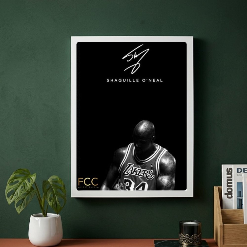 Shaquille O'Neal - Basket - Vibes DistrictShaquille O'Neal - Basket poster NeroVibes District