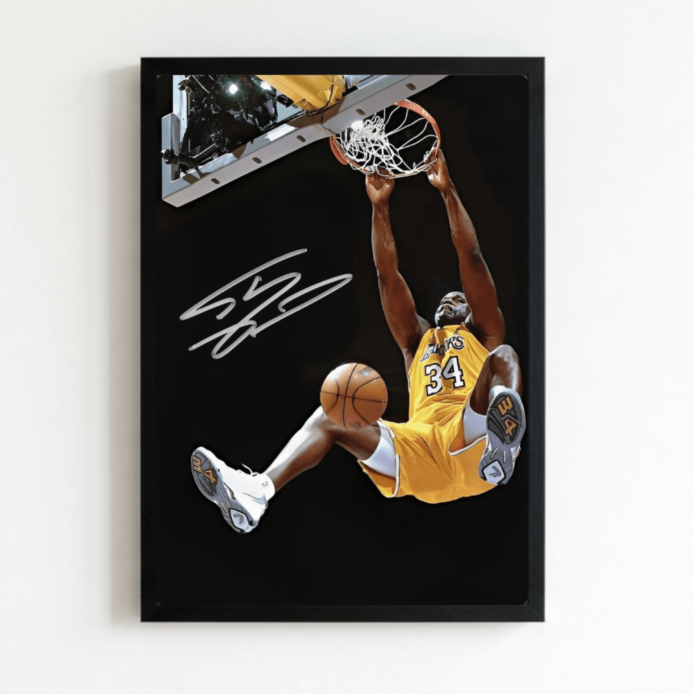 Shaquille O'Neal - Basket - Vibes DistrictShaquille O'Neal - Basket poster NeroVibes District