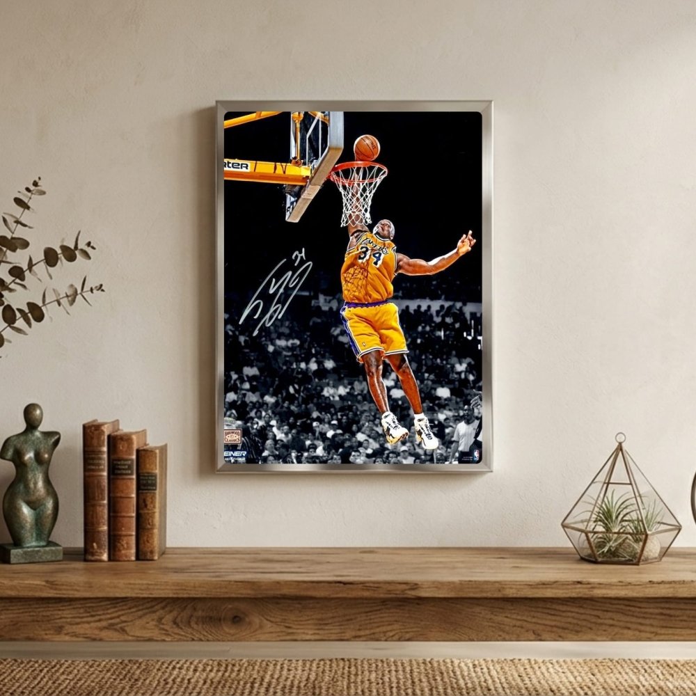 Shaquille O'Neal - Basket - Vibes DistrictShaquille O'Neal - Basket poster SilverVibes District