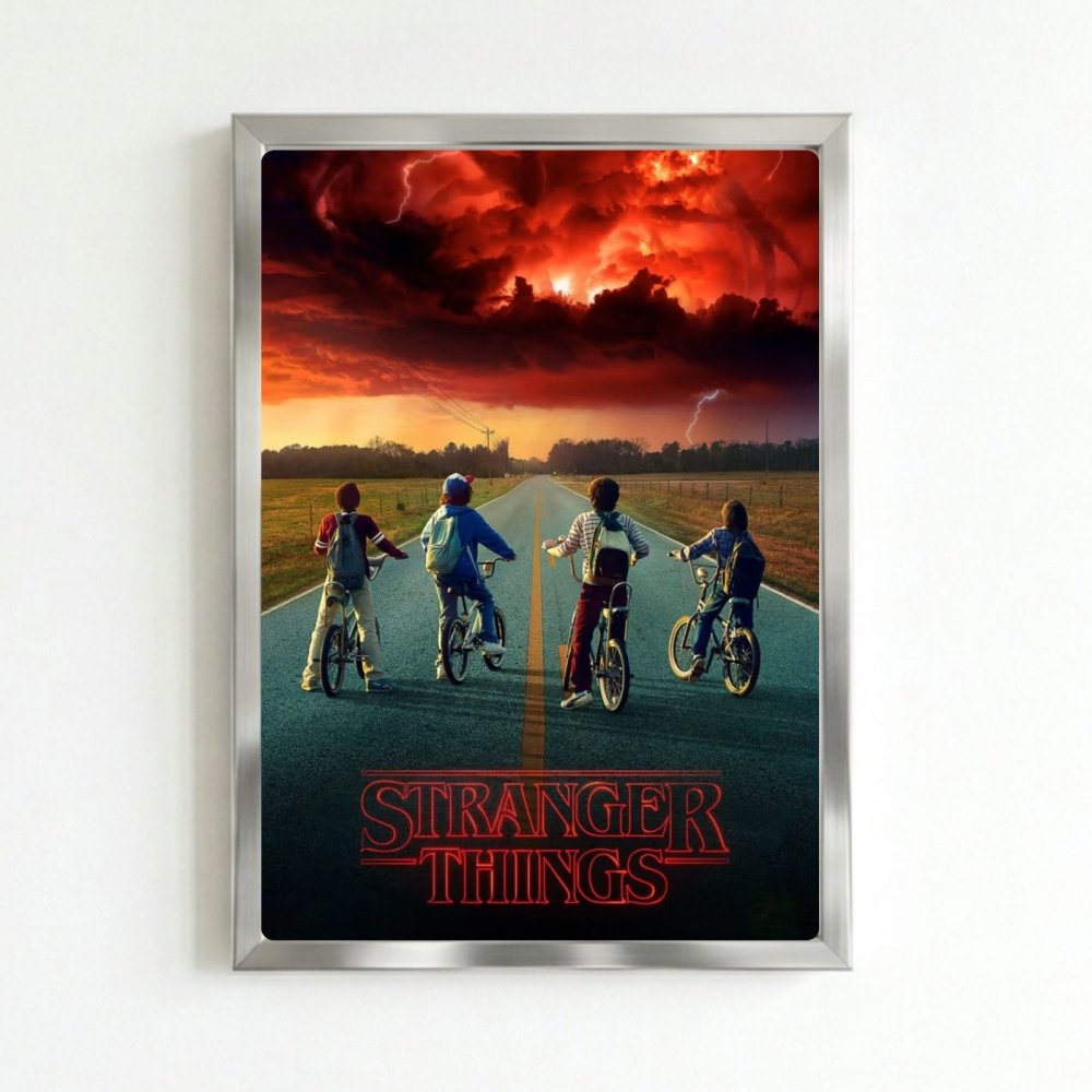 Stranger things - Vibes DistrictStranger things poster SilverVibes District